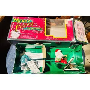 Merry Fishing  Animating Fishing Ornament from the Enchanted workshop